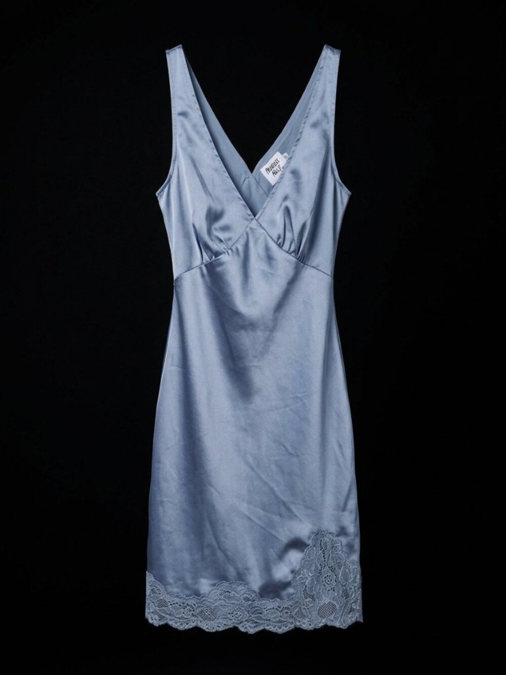 Princess Polly Slate Blue "Athenia" Mini Dress Size 2